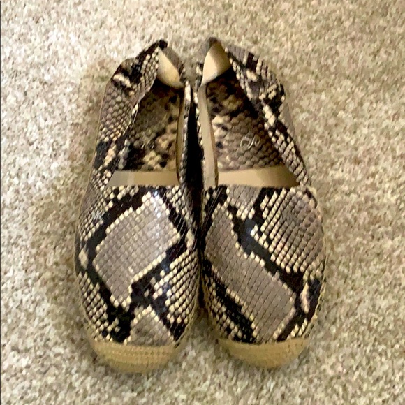 Michael Kors Shoes - Michael Kors for Saks snake print loafers